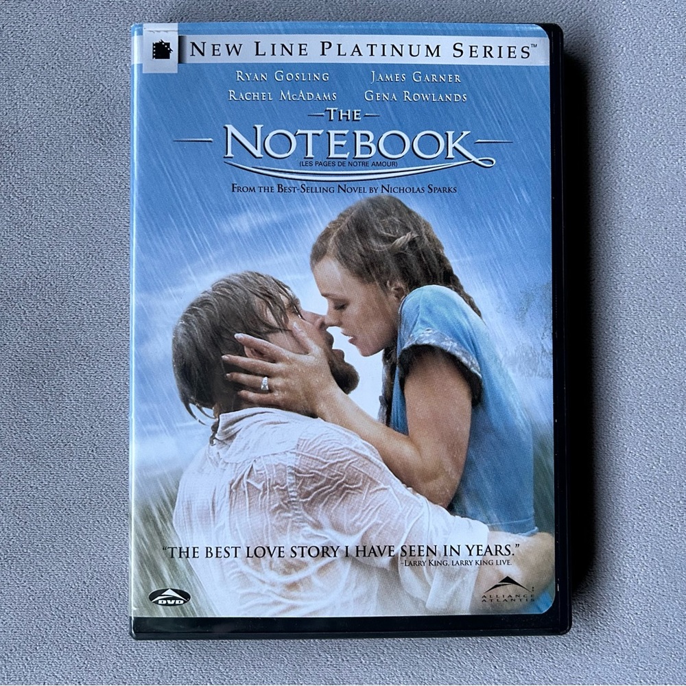 3 for $15 ~ The Notebook ~ Ryan Gosling Rachel McAdams ~ DVD ~ 3 for $15